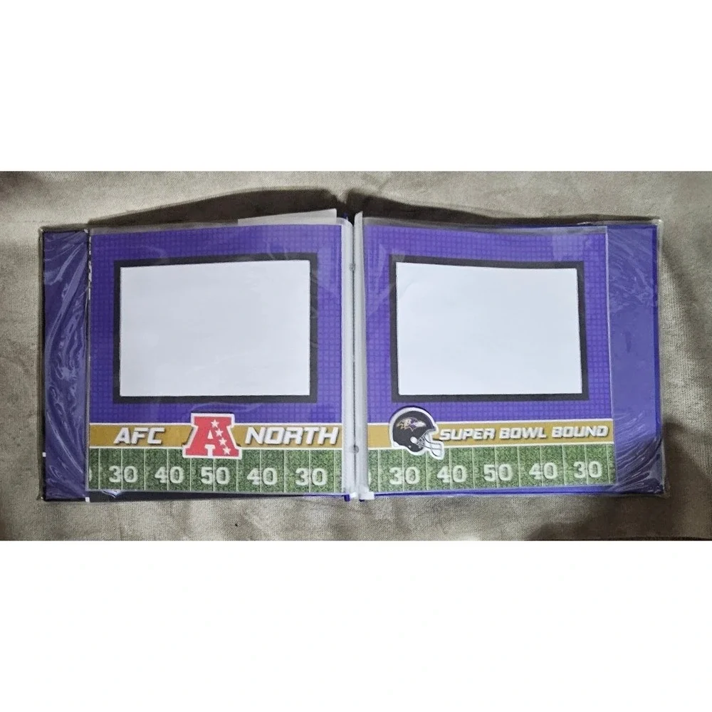 NFL Baltimore Ravens Scrapbook Complete Kit 8x8 12 Pages C.R. Gibson New